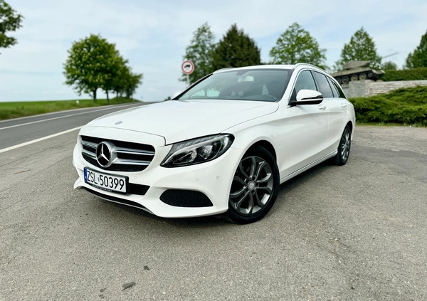 Mercedes-Benz Klasa C cena 56900 przebieg: 198000, rok produkcji 2014 z Racibórz małe 121